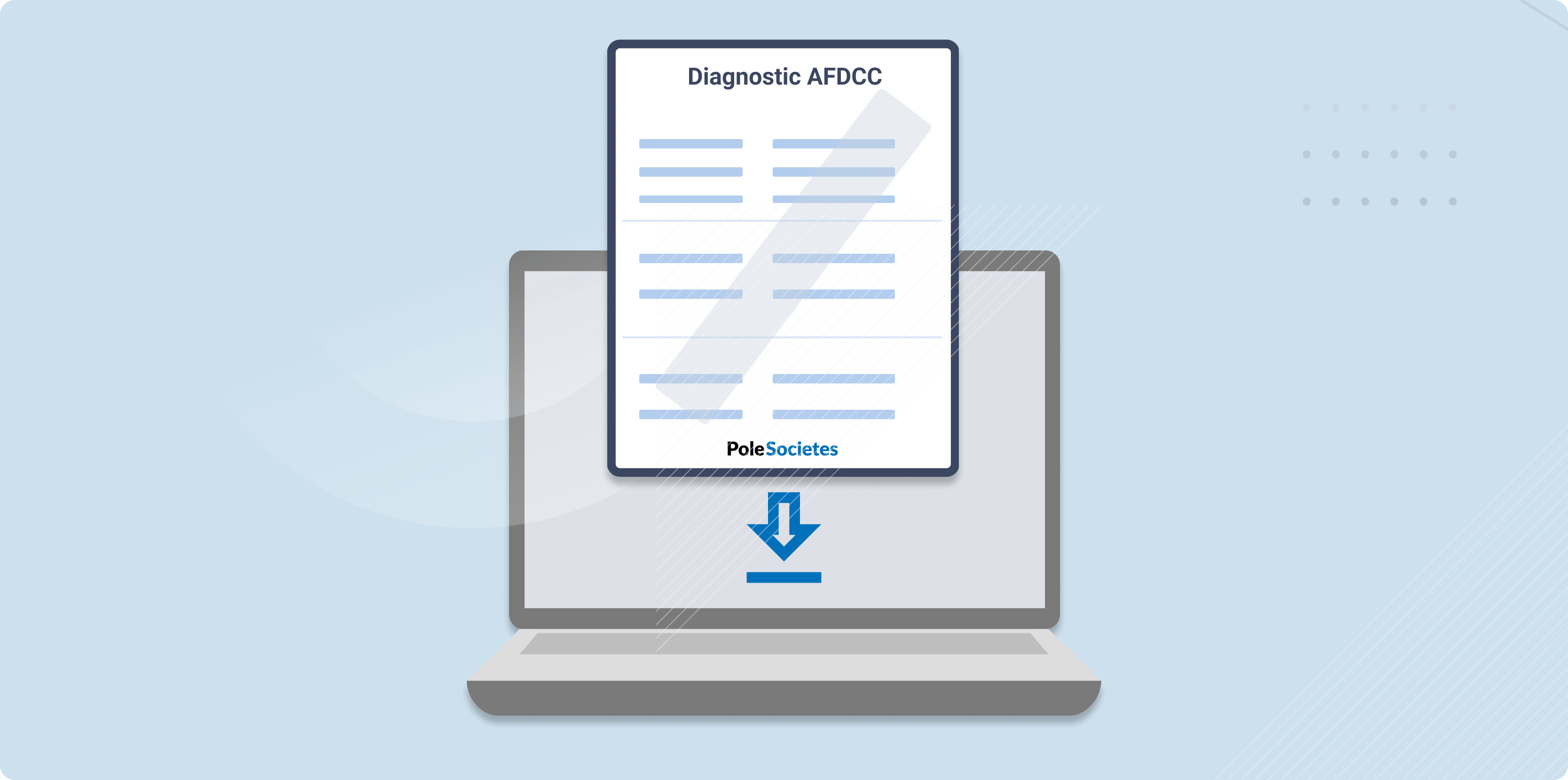 obtenir diagnostic afdcc sur Polesocietes.com