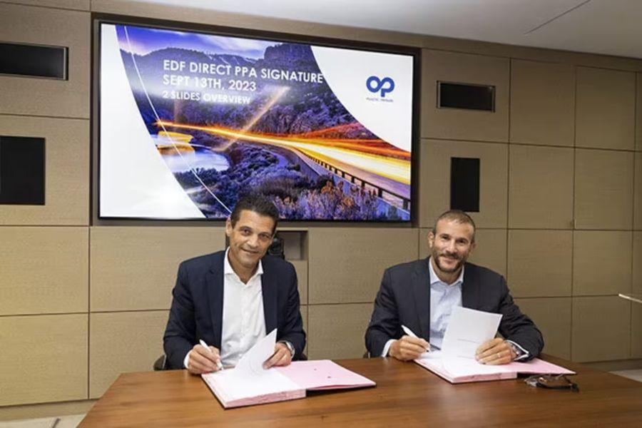 Plastic Omnium noue un partenariat avec EDF Renouvelables