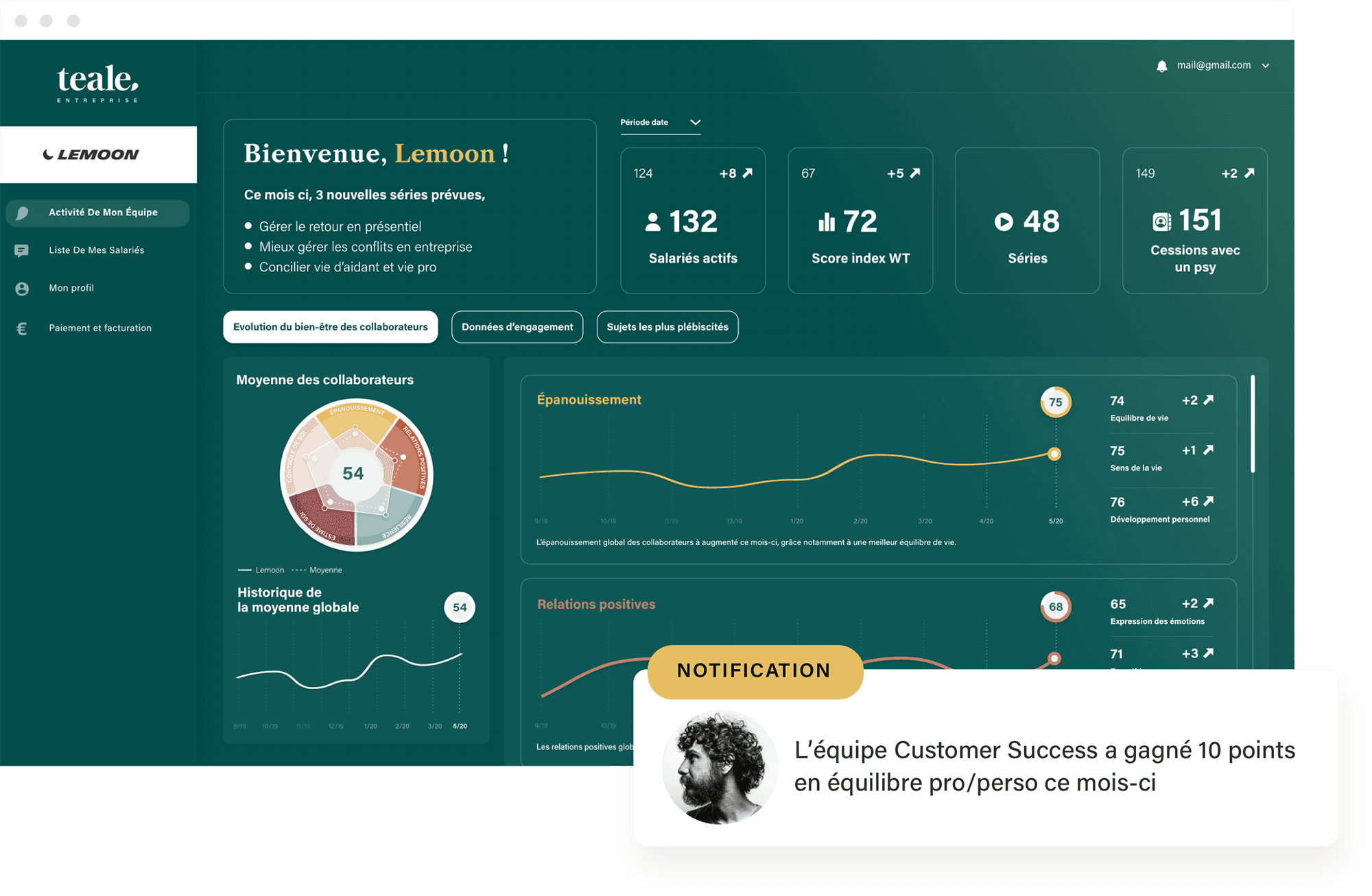 Teale lève 10M€ pour mettre un terme au burn-out en entreprise